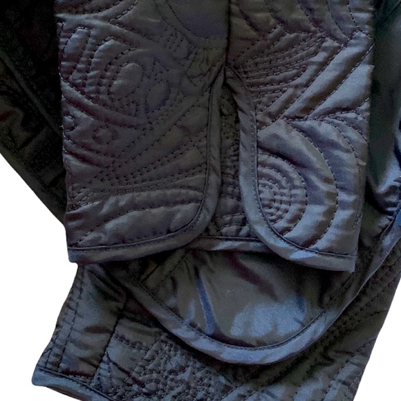 Women’s Embroidered Zipper Jacket by Chico’s Size 0 Navy, Stylish & Chic - Picture 7 of 10